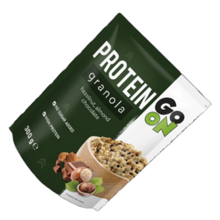 GO ON Granola Proteinowa z Czekoladą i Orzechami 300g SANTE